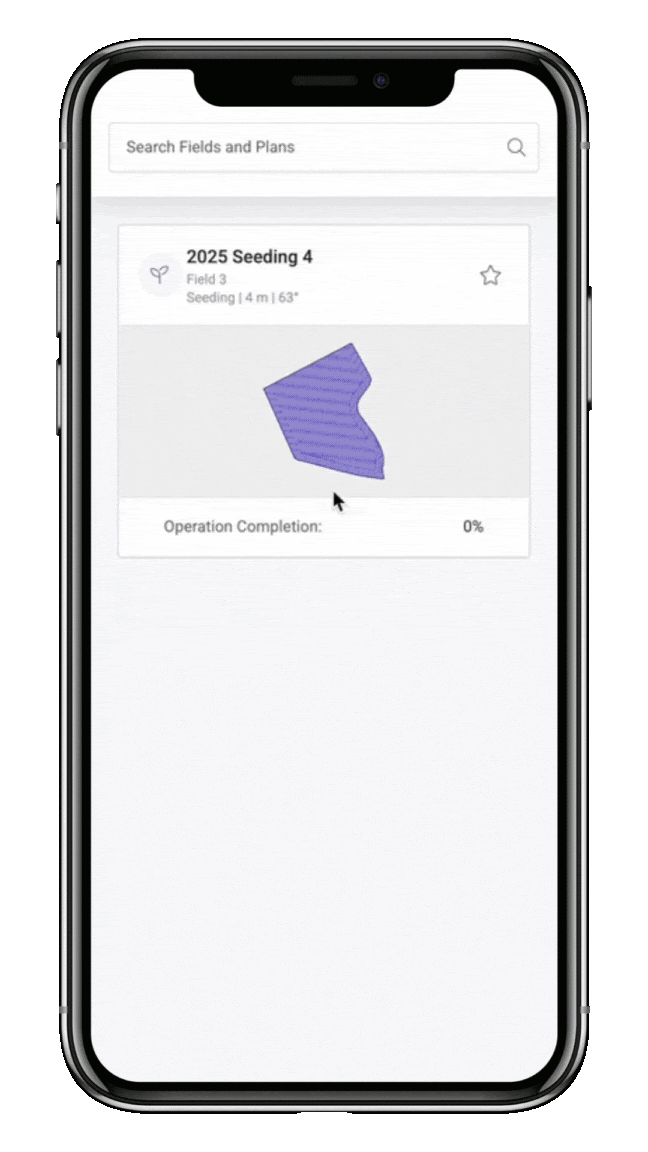 Mobile route planning showing autonomous path execution