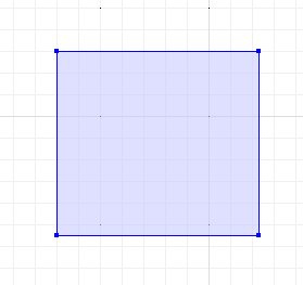 Result geometry: a single clean polygon with the line and point removed