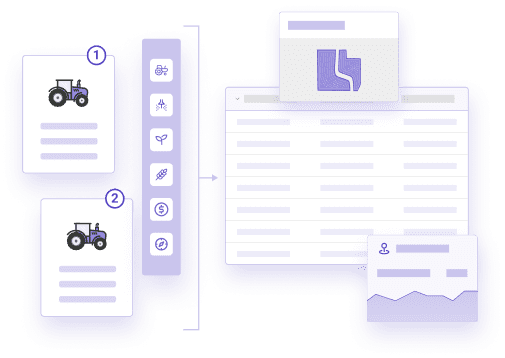 Equipment Explorer comparing different equipment configurations