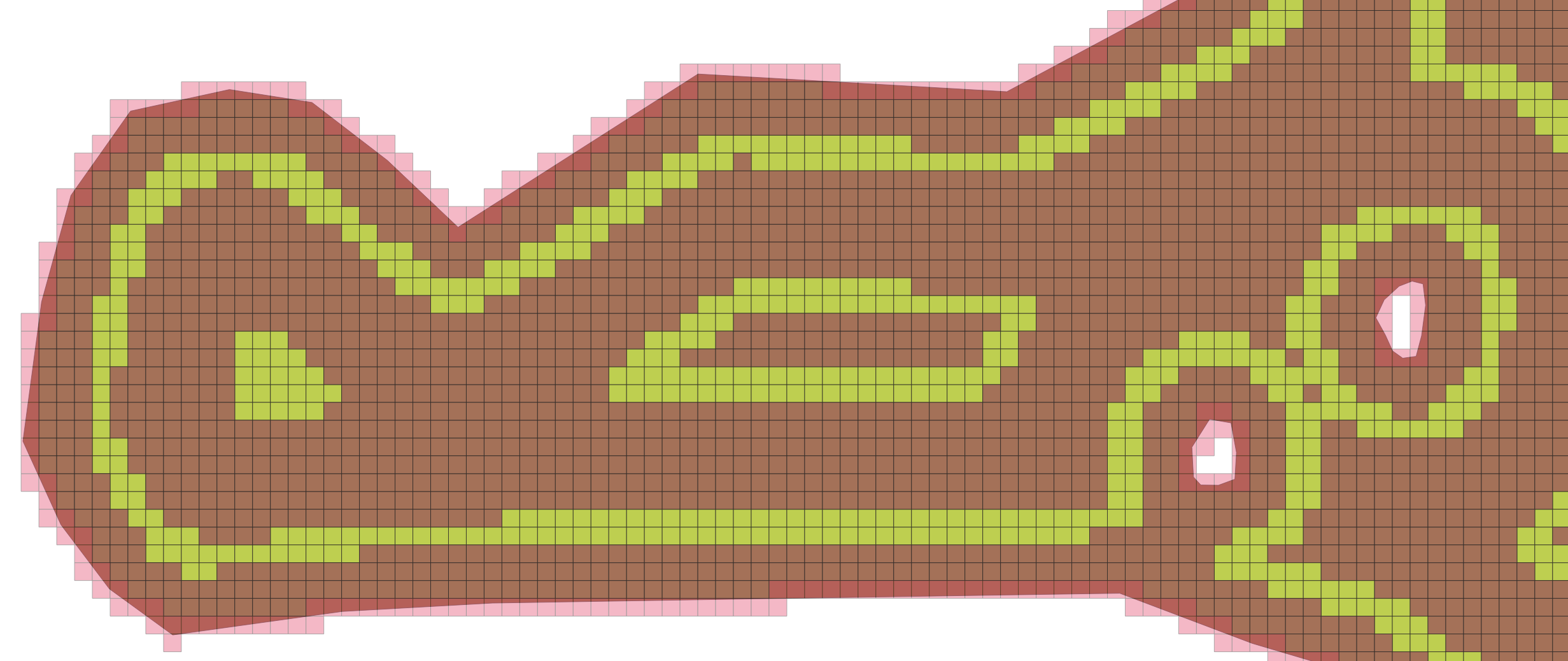 Field grid visualization